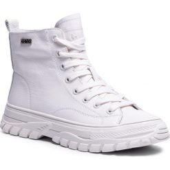 Sneakersy GOE - GG2N3047 White. Białe półbuty damskie GOE, bez wzorów, ze skóry, bez obcasa, bez zapięcia. Za 299,00 zł.