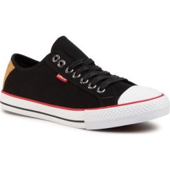 Trampki LEVI'S - Buck Patch 38109-0310-59 Regular Black. Czarne półbuty męskie Levi's®, na co dzień, bez wzorów, z gumy, klasyczne, bez zapięcia. Za 169,00 zł.