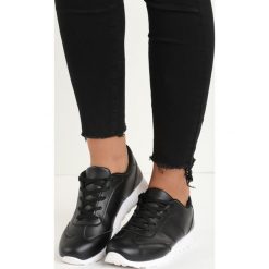 Topy sportowe damskie: Czarne Buty Sportowe Top Secret