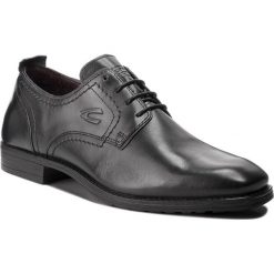 Półbuty CAMEL ACTIVE - Como 427.20.03 Black. Czarne buty wizytowe męskie marki Camel Active, bez wzorów, ze skóry, eleganckie, bez zapięcia. W wyprzedaży za 379,00 zł.