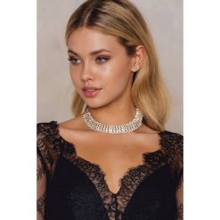 Naszyjniki damskie: NA-KD Accessories Naszyjnik z cyrkoniami – Silver