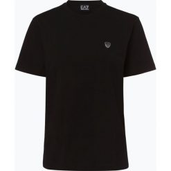 EA7 Emporio Armani - T-shirt męski, czarny. Czarne t-shirty męskie marki EA7 Emporio Armani, xl, z aplikacjami, z bawełny. Za 329,95 zł.
