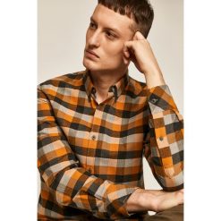 Medicine - Koszula Easy Riders. Żółte koszule męskie MEDICINE, s, bez wzorów, z bawełny, casualowe, button down, z długim rękawem. W wyprzedaży za 53,90 zł.