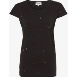 ARMEDANGELS - T-shirt damski – Livaa People, czarny. Czarne t-shirty damskie ARMEDANGELS, s, z nadrukiem, z bawełny, bez kołnierzyka. Za 99,95 zł.