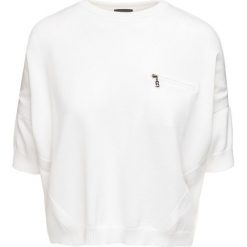 Sweter BOGNER OLINA. Białe swetry damskie Bogner, bez wzorów, prążkowane, bez rękawów, bez kaptura. Za 1230,00 zł.