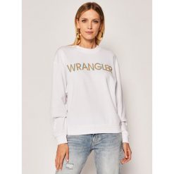 Bluza Wrangler High Rib Retro W6N0HA989. Białe bluzy damskie Wrangler, xs, bez wzorów, z bawełny, bez rękawów, bez kaptura. W wyprzedaży za 139,00 zł.