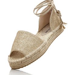 Espadryle bonprix beżowy. Brązowe tomsy damskie bonprix. Za 59,99 zł.