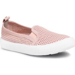 Tenisówki BIBI - Agility III 1061146 Camelia. Różowe trampki dziewczęce Bibi, bez wzorów, ze skóry, bez zapięcia. Za 189,00 zł.