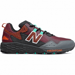 New Balance Fresh Foam Crag v2 - MTCRGRB2. Pomarańczowe buty sportowe męskie New Balance, z gumy, bez zapięcia, tenisowe. Za 369,99 zł.