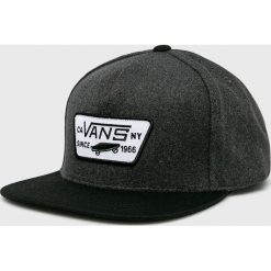 Vans - Czapka. Szare czapki męskie Vans, bez wzorów, z bawełny. W wyprzedaży za 69,90 zł.