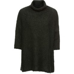 Golfy damskie: Sweter oversize bonprix nocny oliwkowy