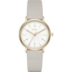 RABAT ZEGAREK DONNA KARAN NEW YORK NY2507. Białe zegarki damskie marki DONNA KARAN, ze stali. W wyprzedaży za 549,00 zł.