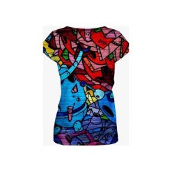 Martian Graffiti women's t-shirt. Szare t-shirty damskie marki Mars from venus, s, bez wzorów, bez kołnierzyka. Za 84,50 zł.