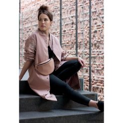 Torebki klasyczne damskie: Eco Rose - nerka z 2 wymiennymi paskami