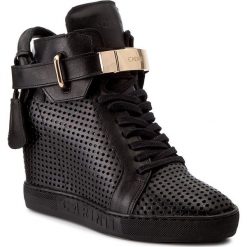 Sneakersy CARINII - B3767/MN E50-000-000-B88. Czarne sneakersy damskie Carinii, z materiału. W wyprzedaży za 299,00 zł.