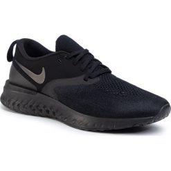 Buty NIKE - Odyssey React 2 Flyknit AH1015 003 Black/Black/White. Czarne buty sportowe męskie Nike, ze skóry ekologicznej, bez zapięcia, do biegania. Za 549,00 zł.
