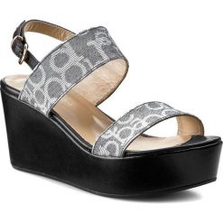 Sandały damskie: Sandały ROCCOBAROCCO – Traviata ROSC0NM02TES Bianco/Nero