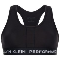Biustonosz top Calvin Klein Performance 00GWS8K116. Białe topy damskie Calvin Klein Performance, s, bez wzorów, z elastanu, bez kołnierzyka. W wyprzedaży za 119,00 zł.