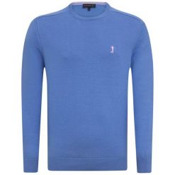 Sir Raymond Tailor Sweter Męski Headed M Niebieski. Niebieskie swetry męskie Sir Raymond Tailor, m, bez wzorów, z okrągłym kołnierzem, bez kaptura. Za 149,00 zł.