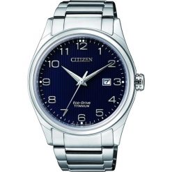 ZEGAREK CITIZEN Titanium BM7360-82M. Niebieskie zegarki męskie marki CITIZEN, ze stali. Za 980,00 zł.