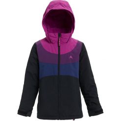 Kurtka snowboardowa "Hart" w kolorze fioletowo-różowo-czarnym. Czarne kurtki dziewczęce przeciwdeszczowe marki Burton Kids. W wyprzedaży za 222,95 zł.