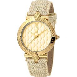 Just Cavalli Animal JC1L047L0025. Żółte zegarki damskie Just Cavalli, złote. W wyprzedaży za 542,00 zł.