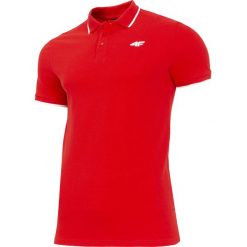 Koszulka polo męska TSM302 - czerwony. Koszulki męskie 4f. Za 59,99 zł.
