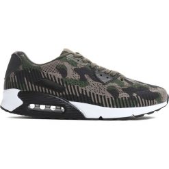 Zielone Moro Buty Sportowe Cormorant. Zielone buty sportowe męskie marki Born2be, z materiału, na sznurówki. Za 109,99 zł.