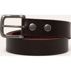 Jack & Jones - Pasek skórzany. Czarne paski męskie Jack & Jones, w paski, ze skóry. W wyprzedaży za 119,90 zł.