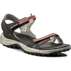 Sandały COLUMBIA - Santiam BL4622 Shark/Sunset Red 011. Szare sandały damskie marki Columbia, ze skóry. Za 319,90 zł.