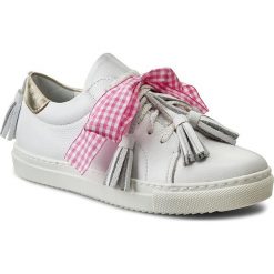 Sneakersy R.POLAŃSKI - 0860 Biały Lico. Białe półbuty damskie R.Polański, ze skóry. W wyprzedaży za 259,00 zł.