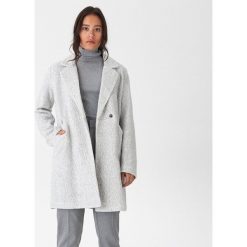 Bluza o kroju płaszcza - Jasny szary. Szare bluzy damskie House, s, bez wzorów, bez rękawów, bez kaptura. Za 139,99 zł.