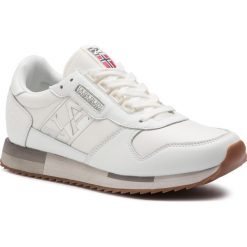 Sneakersy NAPAPIJRI - Virtus N0YKAK Bright White 002. Białe sneakersy męskie Napapijri, na co dzień, bez wzorów, ze skóry ekologicznej, bez zapięcia. Za 559,00 zł.