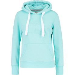 Bluzy damskie: Superdry Bluza z kapturem tropical teal grit