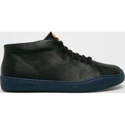 Camper - Buty. Czarne buty sportowe męskie Camper, ze skóry, na sznurówki. W wyprzedaży za 359,90 zł.