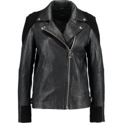 Kurtki damskie: YAS YASLINA JACKET Kurtka skórzana black
