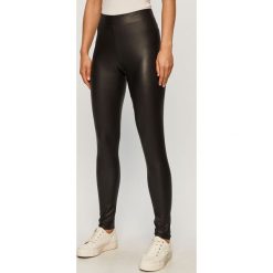 Only - Legginsy. Czarne spodnie damskie ONLY, s, bez wzorów, z elastanu. Za 119,90 zł.