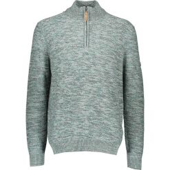 Sweter w kolorze zielonym. Zielone swetry męskie Camel Active, m, bez wzorów, z bawełny, ze stójką, bez kaptura. W wyprzedaży za 169,95 zł.