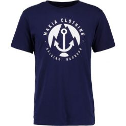 T-shirty męskie z nadrukiem: Makia HARBOUR Tshirt z nadrukiem navy