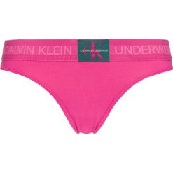 Calvin Klein Spodenki Różowy. Różowe figi damskie Calvin Klein, l, bez wzorów, z elastanu. Za 94,95 zł.