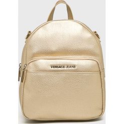 Versace Jeans - Plecak. Szare plecaki damskie marki Versace Jeans, z jeansu. W wyprzedaży za 549,90 zł.