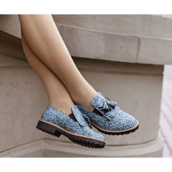 Półbuty - skóra naturalna - model 247 - kolor mozaika. Półbuty damskie Zapato, bez wzorów, ze skóry, bez obcasa, bez zapięcia. Za 299,00 zł.