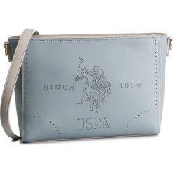 Torebka U.S. POLO ASSN. - Barrington Crossbody Bag BEUBA0394WVP213 Light Blue. Niebieskie listonoszki damskie U.S. Polo Assn., bez wzorów, ze skóry ekologicznej, bez dodatków. W wyprzedaży za 189,00 zł.