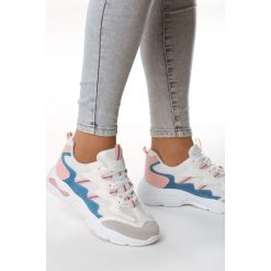 Biało-Niebieskie Sneakersy Days Like This. Niebieskie sneakersy damskie Born2be, z materiału. Za 89,99 zł.