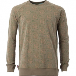 Bluza "My Heart Is Jumping" w kolorze oliwkowym. Brązowe bluzy męskie rozpinane 4funkyflavours Women & Men, l, z bawełny. W wyprzedaży za 181,95 zł.
