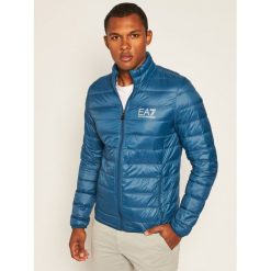 Kurtka puchowa EA7 Emporio Armani 8NPB01 PN29Z 1546. Niebieskie kurtki męskie EA7 Emporio Armani, m, bez wzorów, z puchu, bez kaptura. Za 799,00 zł.