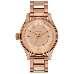 Zegarek damski All Rose Gold Nixon Facet 38 A4091897. Czerwone zegarki męskie marki Nixon. Za 899,00 zł.