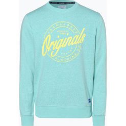 Jack & Jones - Męska bluza nierozpinana – Jorhazy, zielony. Zielone bluzy męskie Jack & Jones, m, z napisami, vintage, bez kołnierzyka, bez rękawów, bez kaptura. Za 129,95 zł.