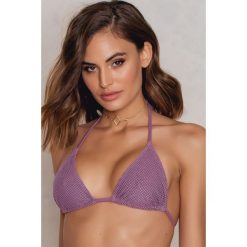 Biustonosze: Evaliah Grace Szydełkowy biustonosz Tahiti – Purple