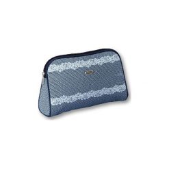 TOP CHOICE Kosmetyczka damska HONEYCOMB (94484) 1szt. Szare topy damskie marki TOP CHOICE, bez wzorów, bez kołnierzyka. Za 17,84 zł.